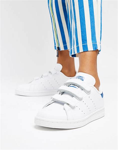 adidas stan smith klettverschluss damen|adidas Originals Stan Smith Shoes .